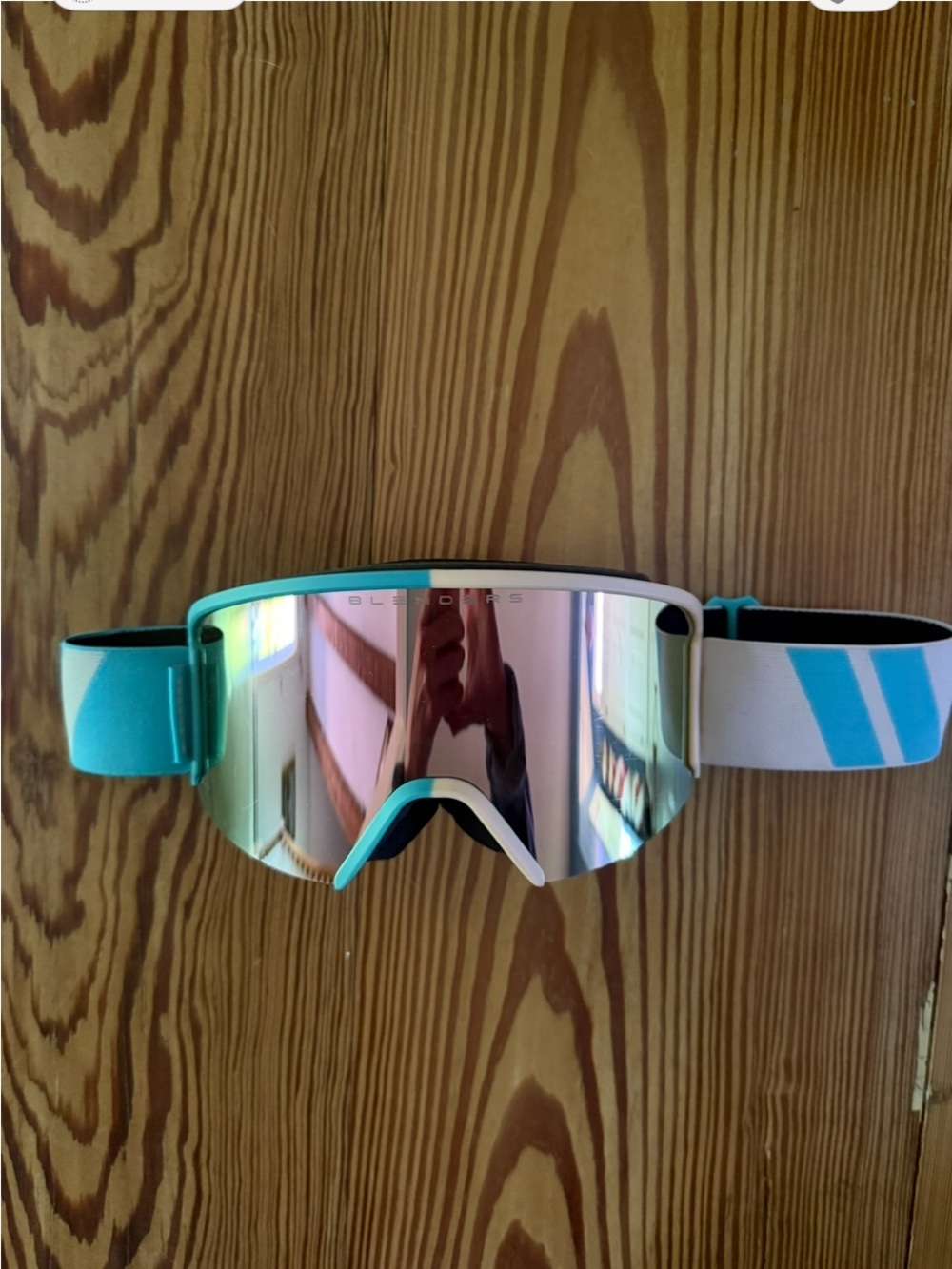 Blenders Lunar Aspen Mist Mirrored Ski/Snowboard Goggles - Excellent condition!